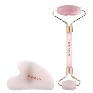 Mizon Facial Massage Roller And Gua-Sha Set