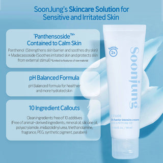 SoonJung 2x Barrier Intensive Cream 60ml