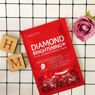 Some By Mi Red Diamond Brightening Glow Luminous Ampoule Mask