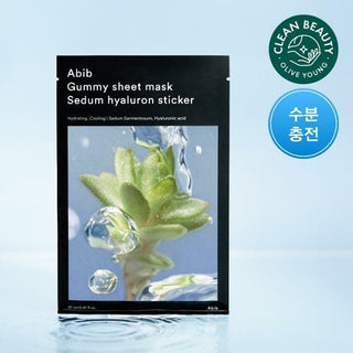 Abib Gummy Sheet Mask Sedum Hyaluron Sticker 1ea