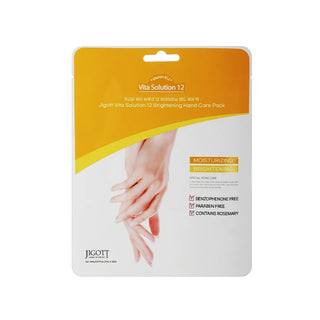 Jigott Vita Solution 12 Brightening Hand Care Pack - 1 Pair