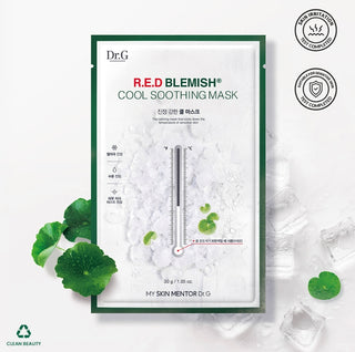 Dr. G Red Blemish Cool Soothing Mask Sheet 10 Sheets