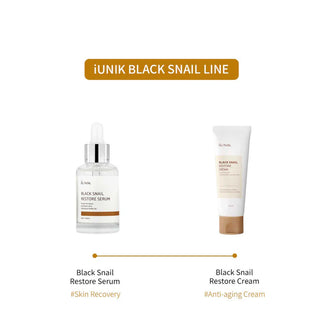 IUNIK Black Snail Restore Edition Set