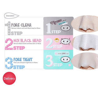 Holika Holika Pig Nose Clear Black Head 3 Step Kit