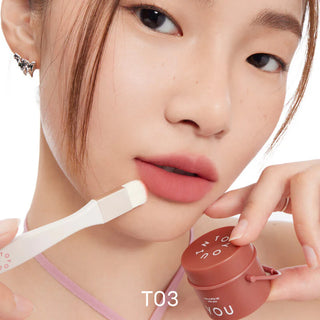 INTO YOU Barreled Matte Lip Cheek Mud