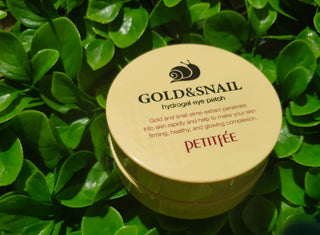 Petitfee Gold & Snail Hydrogel Eye Patch, 60 Pieces