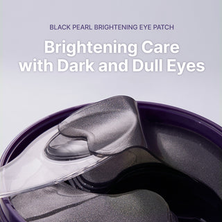 SNP Black Pearl Brightening Eye Patch, 60 Patches