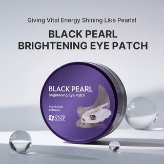 SNP Black Pearl Brightening Eye Patch, 60 Patches